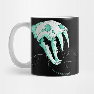 don't forget to floss Mug